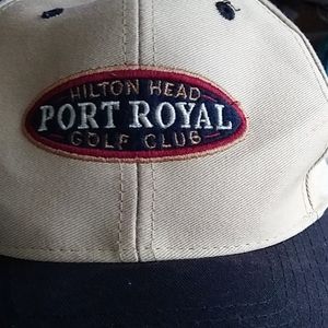 Trade Winds Hilton Head South Carolina Cap - Blue Washed Style Adjustable Hat